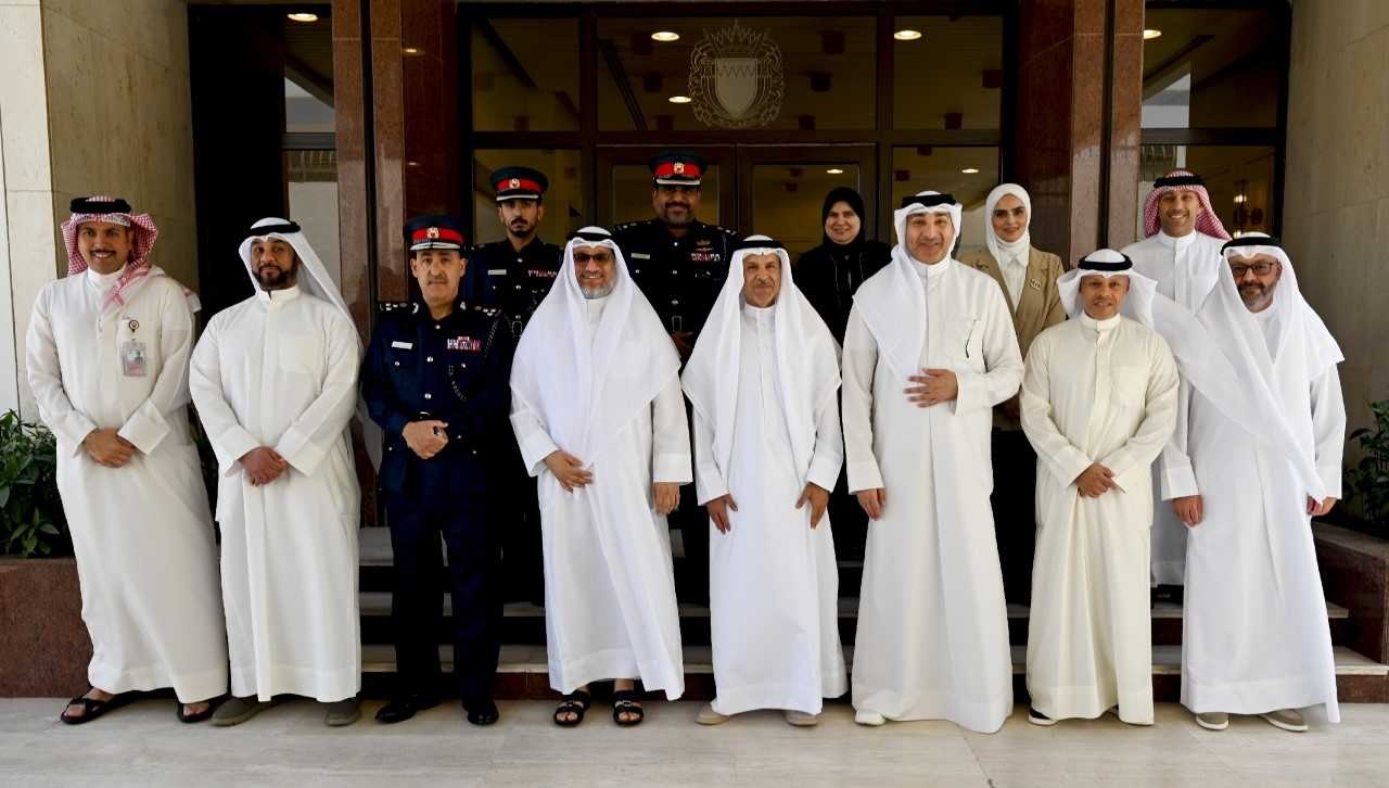 وكيل وزارة الداخلية لشئون الجنسية والجوازات والإقامة يستقبل وفداً من وزارة الداخلية بدولة الكويت<